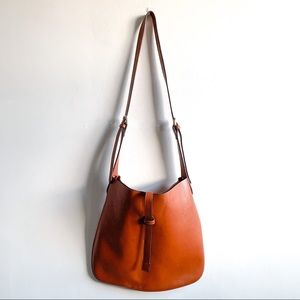 Handmade Brown Leather Tote (from Egypt)
